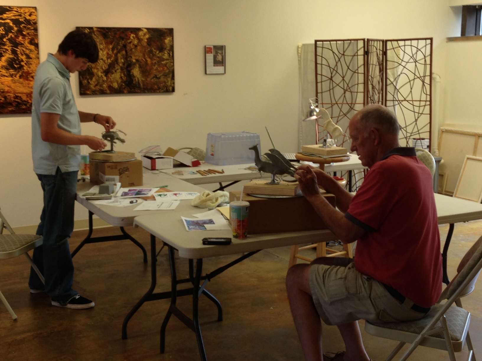 Sculpture Workshop with VA Artist Robyn Ryan