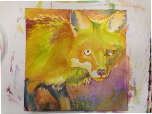 Robyn Ryan Fox underpainting