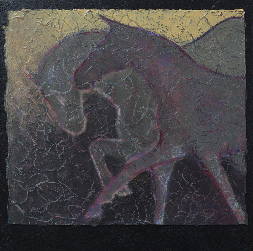 Gallop I - Acrylic Layers Painting by Robyn Ryan