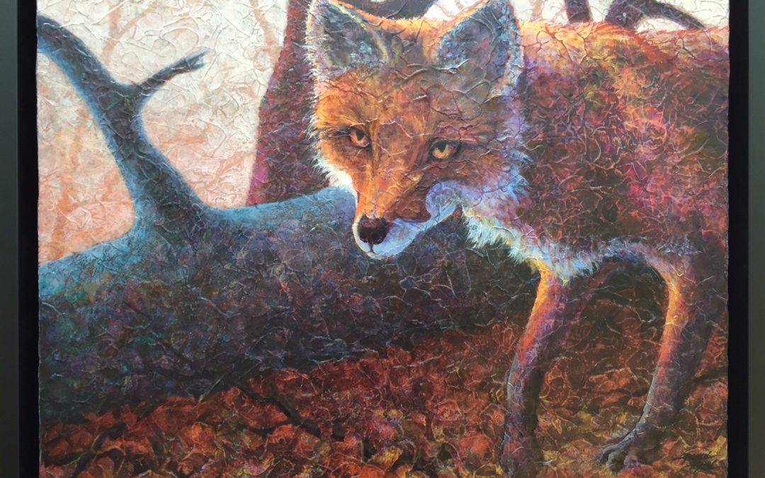 My Red Foxes sighted at the “Scale” Exhibit!
