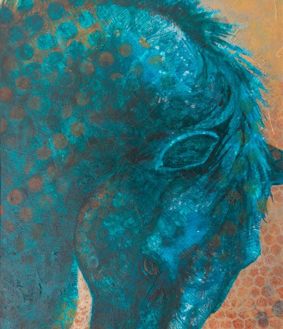 Equine Muse ~ Blue Arch