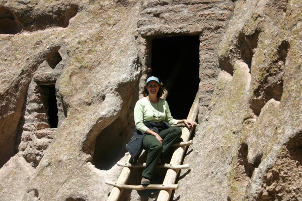 Robyn at Bandelier National Monument 2006